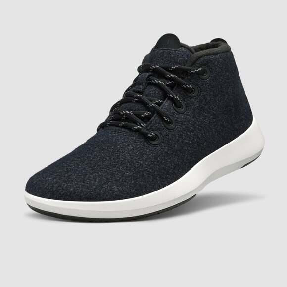 AllBirds Women's Wool Runner Mizzles in  Natural Black (white sole), size 10 - Picture 1 of 12
